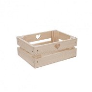 ORION Box Wood INDUSTRIAL Heart 20x14,5x8cm - Storage Box