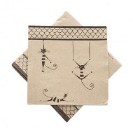 Orion Obrúsok papier MAČKY 20 ks 33 × 33 cm - Obrúsky