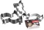 EASTER II. Stainless steel Biscuit Cutters 3 pcs - Cookie Cutter Set