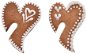 HEART Stainless-steel Biscuit Cutters, for Putting Biscuits on a Mug - Cookie Cutter Set