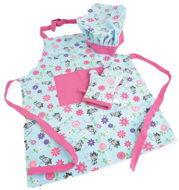 Children's Apron + Oven Mitt + Hat - Apron