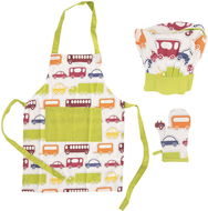 KLUK Children's Apron + Oven Glove + Hat - Apron