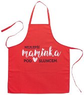 Kitchen Apron, Cotton, NEJLEPŠÍ MAMINKA CZ (Best Czech Mamma) - Apron