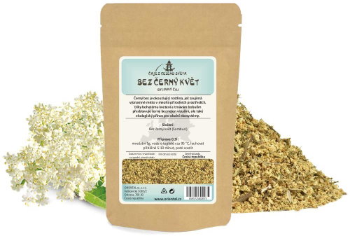 ORIENTAL Herbal tea Without black flower - cut (Sambuci) - 1 kg - Tea - Main image