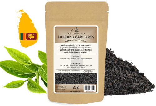 Black flavoured tea Lapsang Earl Grey - 200 g - Tea - Main image
