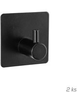 ORION Háčky nalepovací Radka kov čtverec 2 ks - Hooks