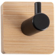 ORION Háčky bambus/kov nalepovací čtverec 2 ks - Hooks