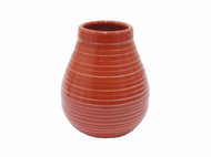 ORIENTAL Ceramic calabash Standard Yerba Mate Red 350 ml - Mug