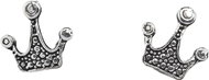 Oriental silver earrings, Princess crown - Earrings