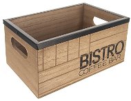ORION Box Holz/Metall Bistro 20 × 13 × 8,8 cm - Transportbox