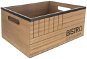 ORION Bedýnka dřevo/kov Bistro 29,5 × 22 × 13,5 cm - Shipping Box