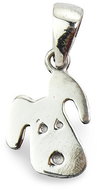 ORIENTAL Silver pendant Dog Ear (Ag 925/1000, 0,78 g) - Charm