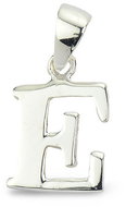 ORIENTAL Silver pendant Letter "E" (Ag 925/1000, 1,11 g) - Charm