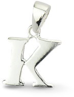 ORIENTAL Silver pendant Letter "K" (Ag 925/1000, 0,95 g) - Charm