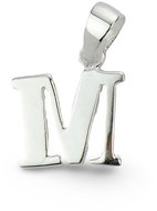 ORIENTAL Silver pendant Letter "M" (Ag 925/1000, 1,3 g) - Charm