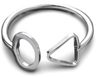 ORIENTAL Stříbrný prsten Play, vel. 59 - Ring