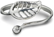 ORIENTAL Stříbrný prsten List, otevřený, vel. 51 - Ring