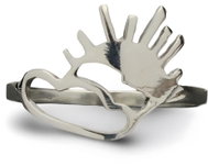 ORIENTAL Silver ring Polojasno, size 57 - Ring
