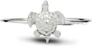 ORIENTAL Silver ring Turtle, size 50 - Ring