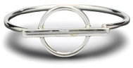 ORIENTAL Minimalistic silver ring, size 51 - Ring