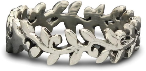 ORIENTAL Silver ring Twig, size 51 - Ring - Main image