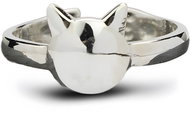 ORIENTAL Silver ring Cat, size 56 - Ring