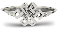 ORIENTAL Silver ring Celtic knot, size 54 - Ring