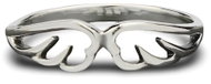 ORIENTAL Silver ring Wings, size 52 - Ring