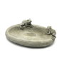 Garden Decoration ORIENTAL Garden concrete decoration Bird feeder - frogs - Zahradní dekorace