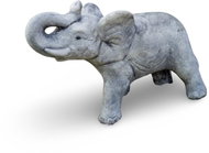 ORIENTAL Garden concrete decoration Happy elephant - Garden Decoration