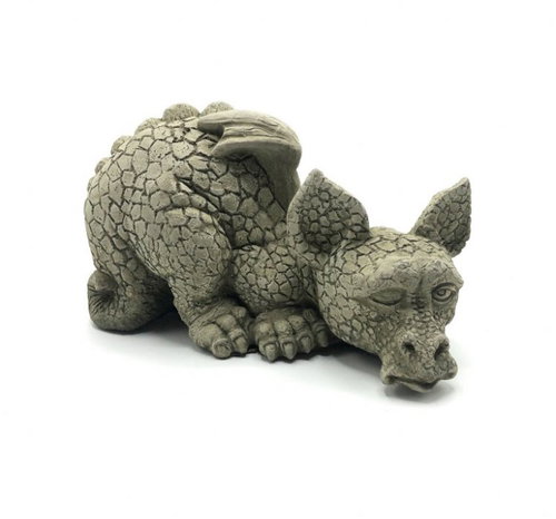 ORIENTAL Garden concrete decoration Winking dragon - Garden Decoration - Main image