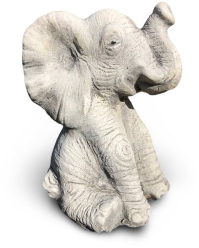 ORIENTAL Garden concrete decoration Elephant Buck - Garden Decoration - Main image