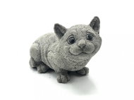 ORIENTAL Garden concrete decoration Smiling cat - Garden Decoration