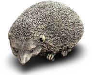 ORIENTAL Garden concrete decoration Big hedgehog - Garden Decoration