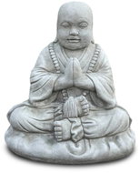 ORIENTAL Garden concrete decoration Buddha in prayer - Atmandiali mudra - Garden Decoration