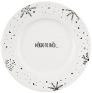 ORION Dezertný tanier VLOČKA priemer 20 cm, porcelán - Tanier