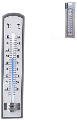 ORION Universal-Thermometer 21 cm Anthrazit, Holz - Außenthermometer - Hauptbild