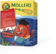 Möllers Omega 3 Želé rybičky 45 tbl - Omega-3