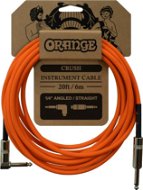 ORANGE Crush 20ft Instrument Cable Angled to Straight - AUX Cable