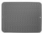 Draining Board ORION Odkapávač 40 × 30,5 × 0,5 cm šedý, termopl. guma  - Odkapávač na nádobí
