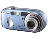 Sony CyberShot DSC-P73/L - modrý, 4.23 mil. bodů, optický / digitální zoom 3x / až 12x - Digital Camera