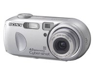 Sony CyberShot DSC-P73/S - stříbrný, 4.23 mil. bodů, optický / digitální zoom 3x / až 12x - Digital Camera