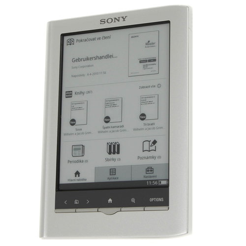 E-Book SONY PRS-350 invisible Touch E-INK display - E-Book Reader - Main image
