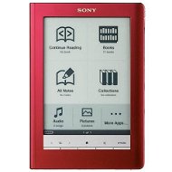 Sony PRS-600 CZ červený - Elektronická čítačka kníh