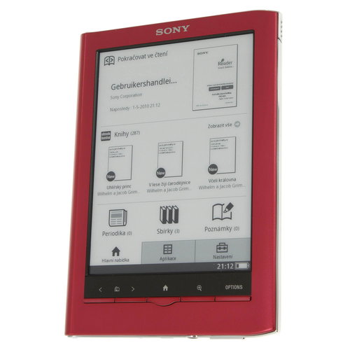 E-Book SONY PRS-650 invisible Touch E-INK display - E-Book Reader - Main image