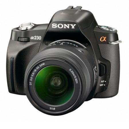 SONY DSLR-A230L black + 18-55mm - DSLR Camera - Main image