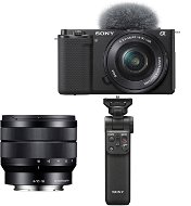 Sony Alpha ZV-E10 + 16-50mm f/3.5-5.6 + 10-18mm f/4.0 + Grip GP-VPT2BT - Digitálny fotoaparát
