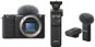 Sony Alpha ZV-E10 Body + Grip GP-VPT2BT + Microphone ECM-W2BT - Digital Camera