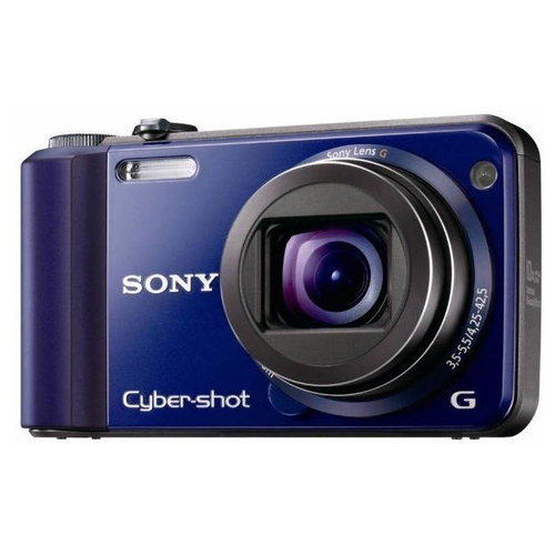 SONY CyberShot DSC-H70L blue - Digital Camera - Main image