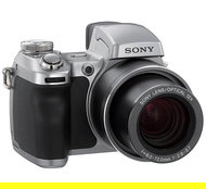 Sada Sony CyberShot DSC-H1, CCD 5 Mpx, 12x zoom, 2.5" LCD, Li-Ion, MS + brašna Sony LCS-CSF - Digital Camera